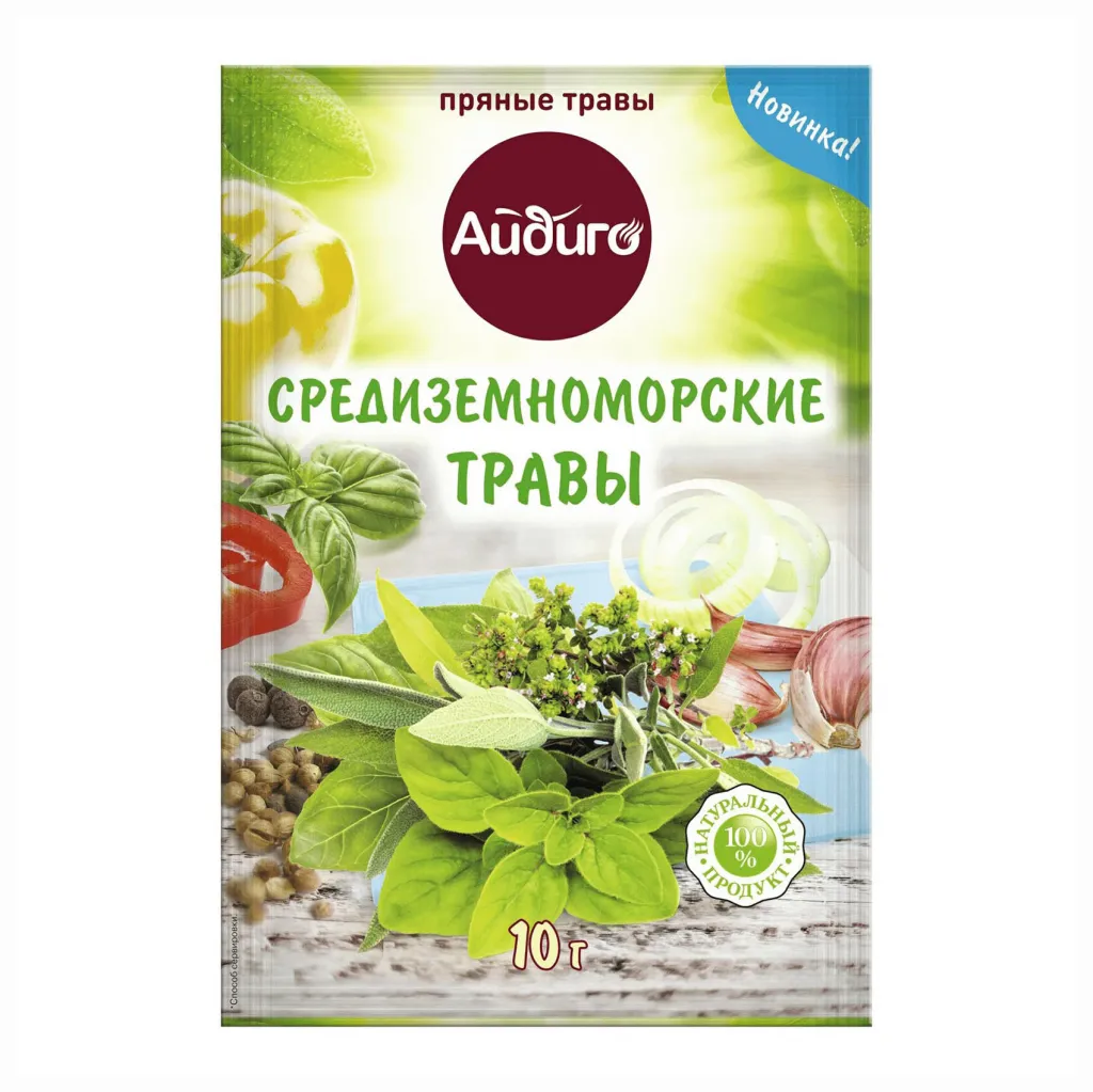 Приправа Айдиго Средиземноморские травы 10г