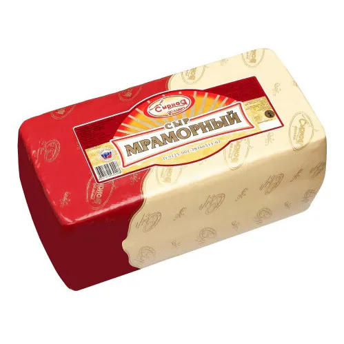 Сыр Мраморный 50% Сырная долина Россия