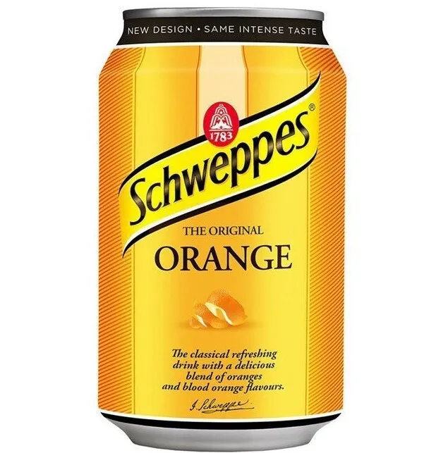 Напиток Швеппс ж/б 0,33л Оранж