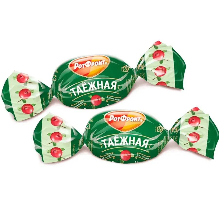 Конфеты карам Таежная с клюквой РотФронт