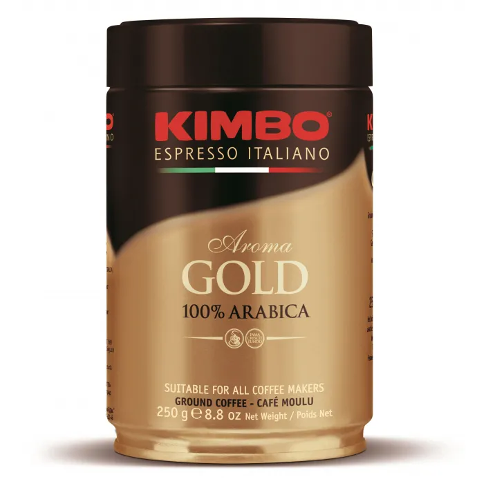 Кофе KIMBO Голд 100% Арабика молотый, 250 г