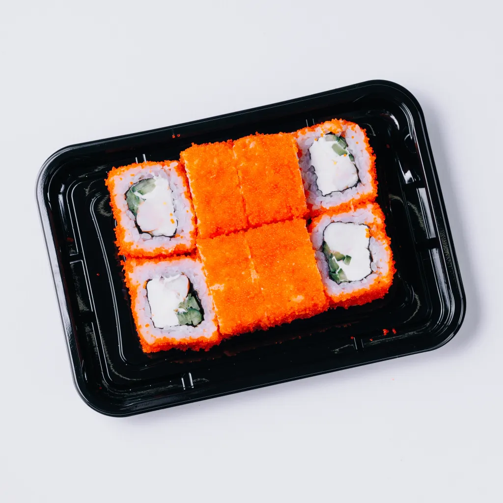 Ролл Калифорния с креветкой