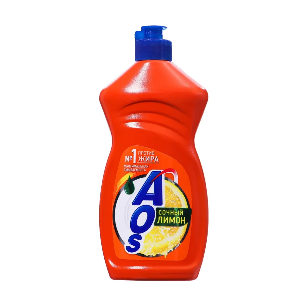 Средство AOS для посуды Лимон 450г
