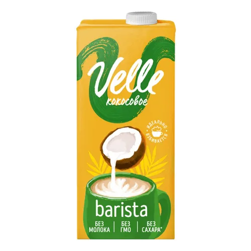 Напиток растительный Velle Кокосовый Бариста-Детство 1.5% 1л