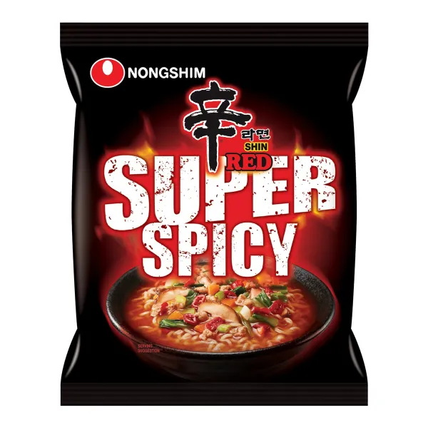 Лапша Шин Рэд Супер острая Nongshim б/п 120г