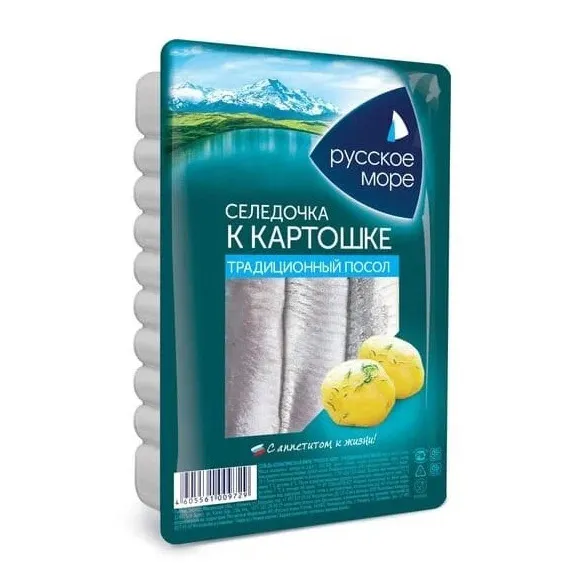 Селедочка Русское Море к Картошке Традиц посол 400г