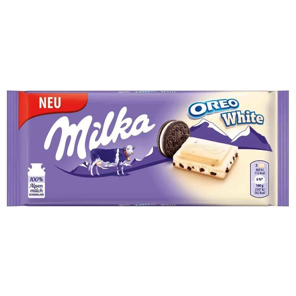 Шоколад Milka Oreo Вайт 100г