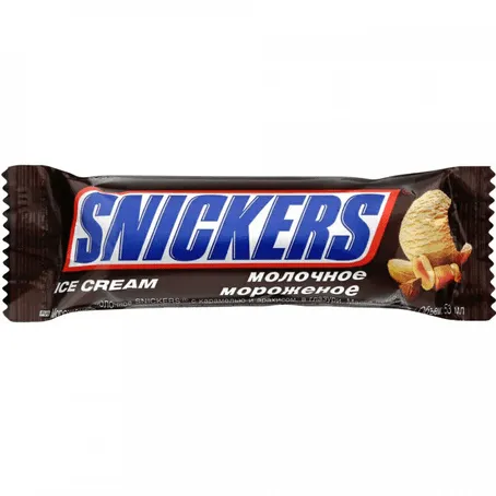 Мороженое Snickers батончик 48г
