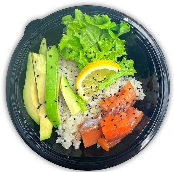 Боул с лососем