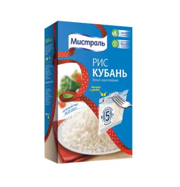 Рис Мистраль Кубань 5х80 г