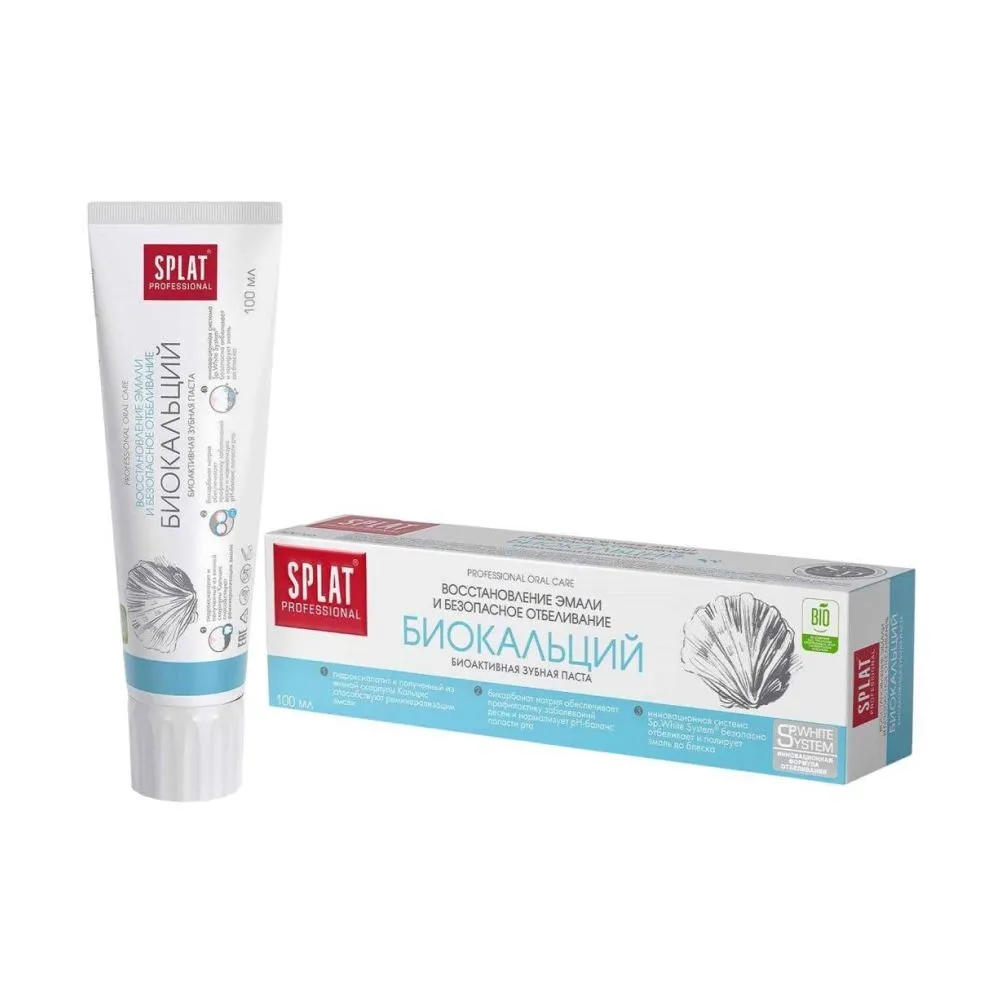 Зубная паста Splat Профессионал Биокальций 100мл