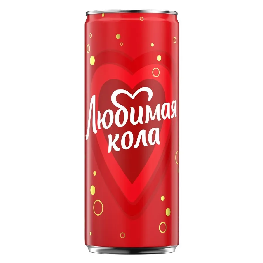 Напиток Любимая Кола ж/б 0,33л