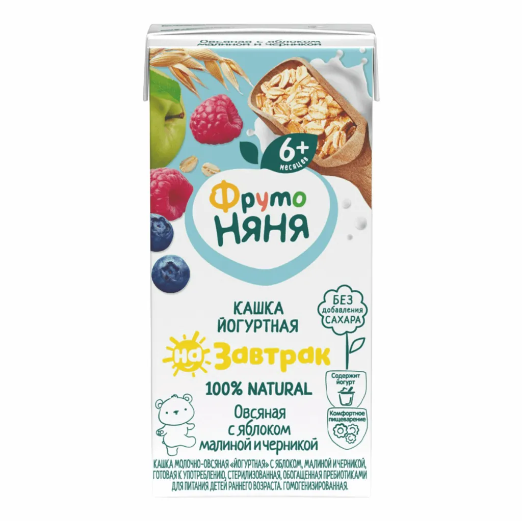 Напиток ФрутоНяня из смеси фрукт/ягод с экстракт мяты 200мл