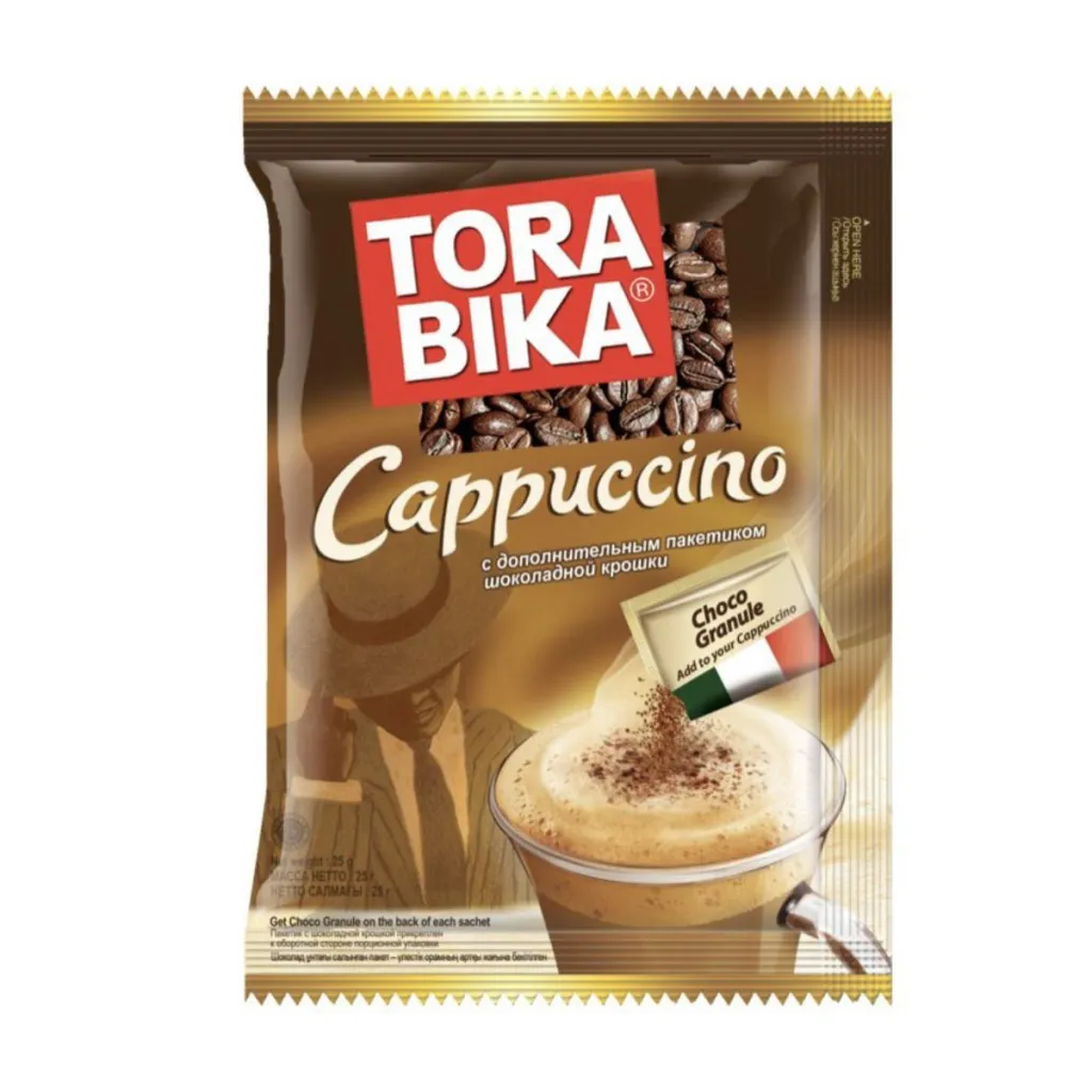 Кофе Torabika Капучино с шоколадной крошкой 25г