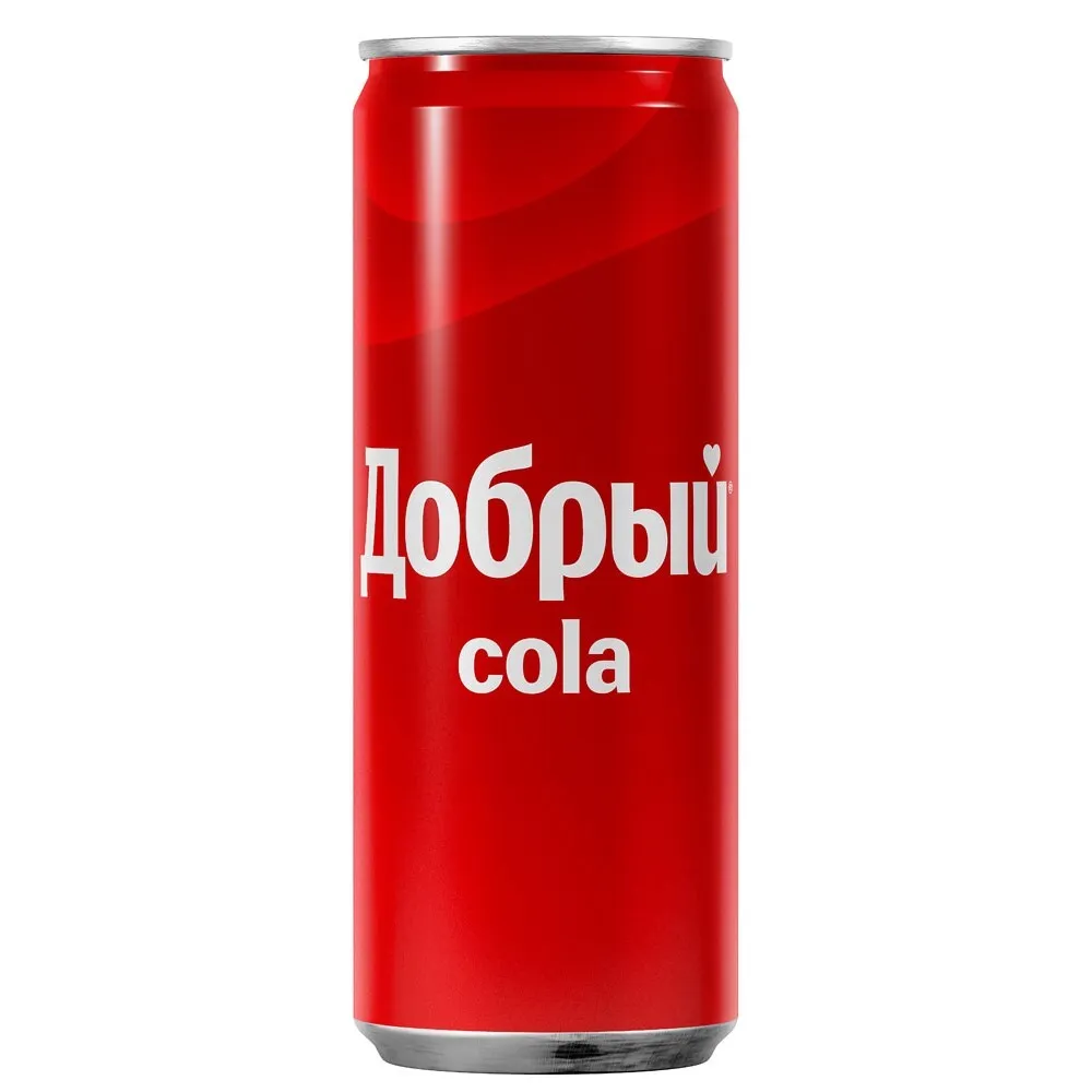 Напиток Добрый Кола ж/б 0,33л