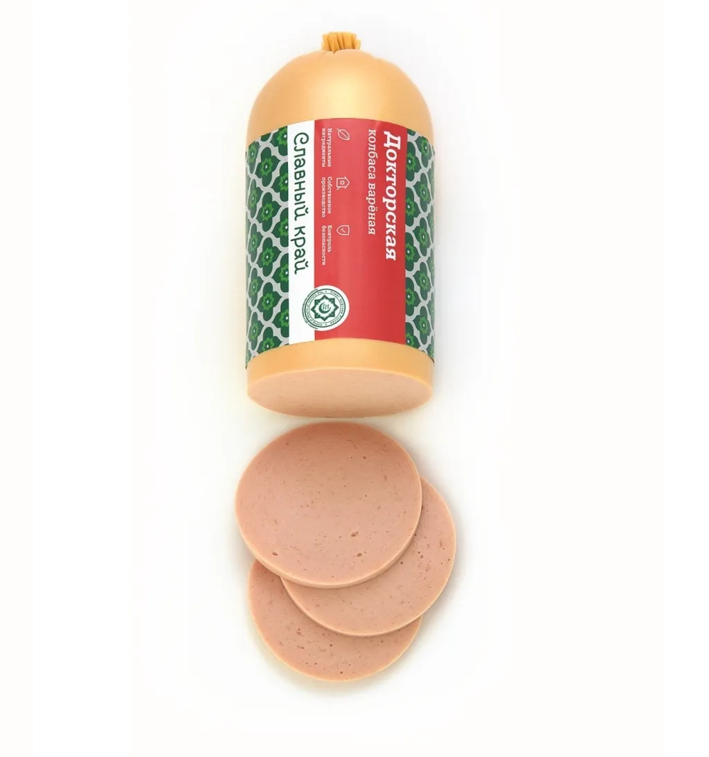 Колбаса Славный Край Докторская вар Халяль