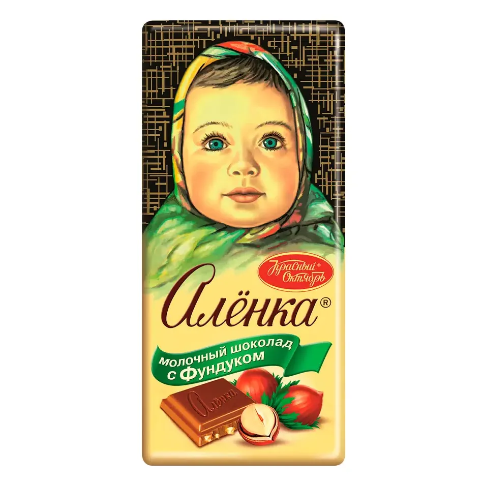 Шоколад Аленка с фундуком 90г