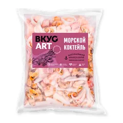 Морской коктейль заморож Вкус Арт 500г