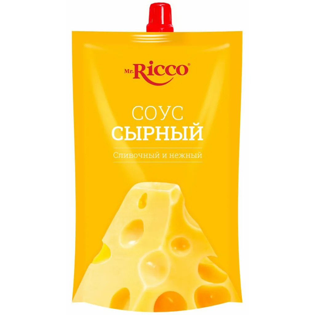 Соус Mr. Ricco Сырный д/пак 210г