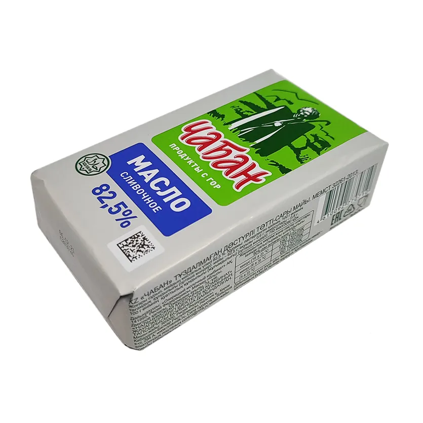 Масло сливочное Чабан Халяль 82.5% 450гр