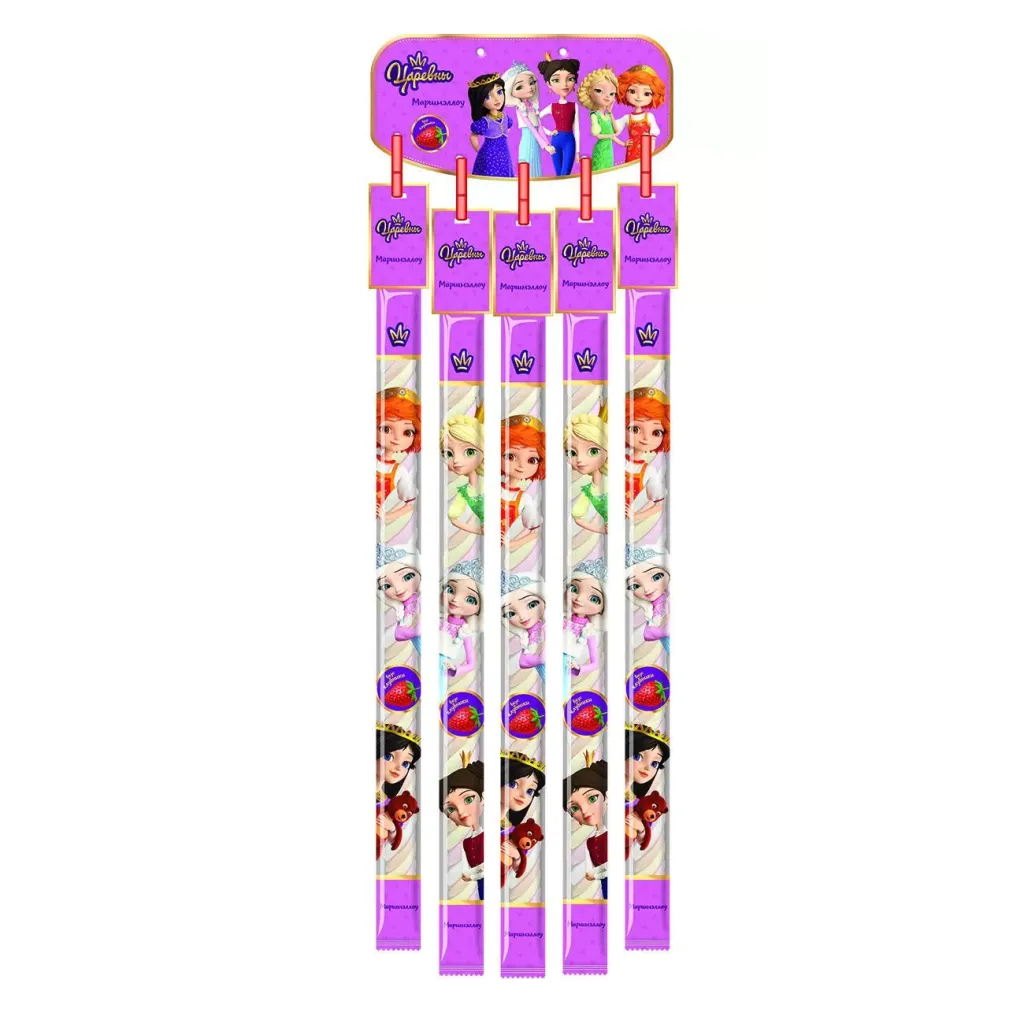 Зефирная косичка Вспыш со вкусом клубники 25г