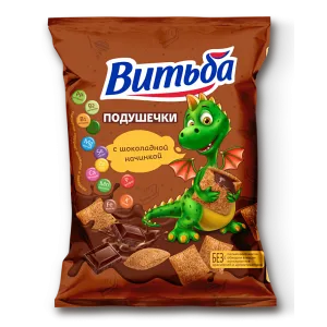 Подушечки Витьба с шоколадной начинкой 150г