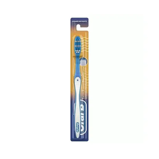 Зубная щетка Oral-B 1 Чистота 2 Свежесть 3 Сила 40 средняя