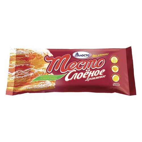 Тесто слоеное Талосто дрожжевое 500г