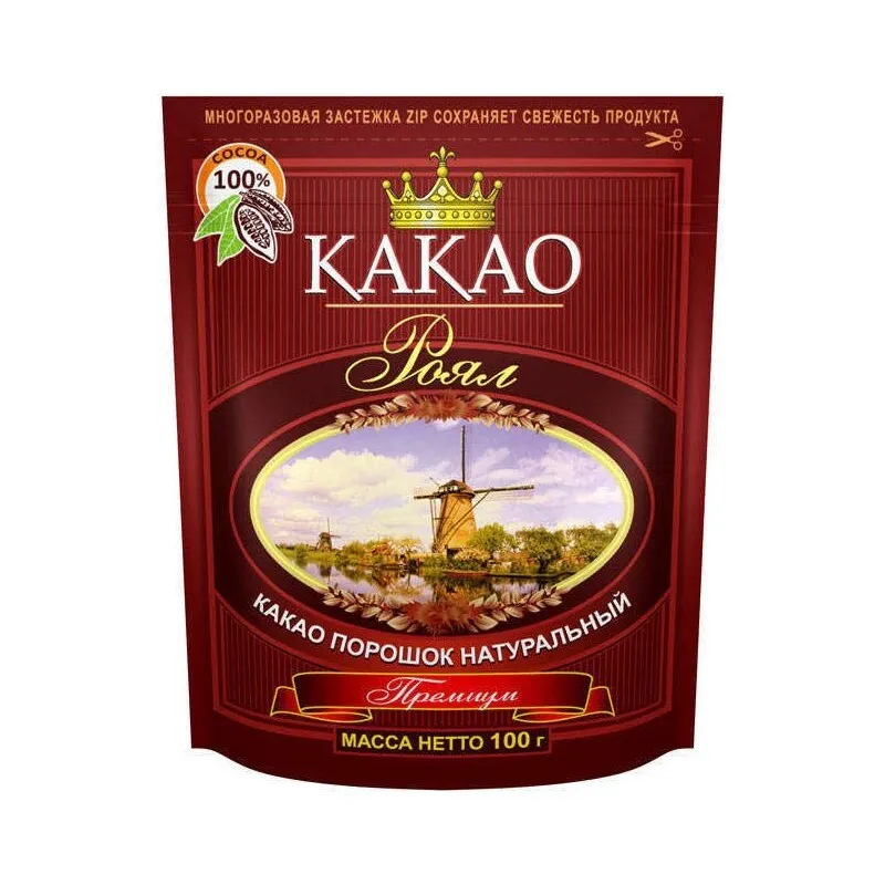 Какао - порошок Роял 100 г м/у