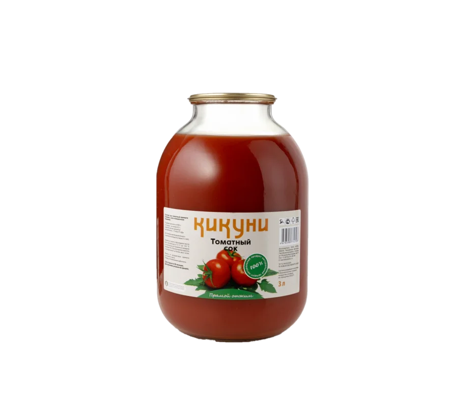 Сок Кикуни томатный ст/б 3л