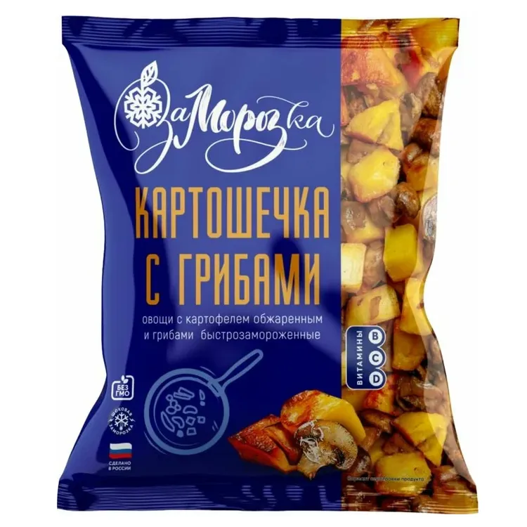 Картошечка с грибами Заморозка 400г