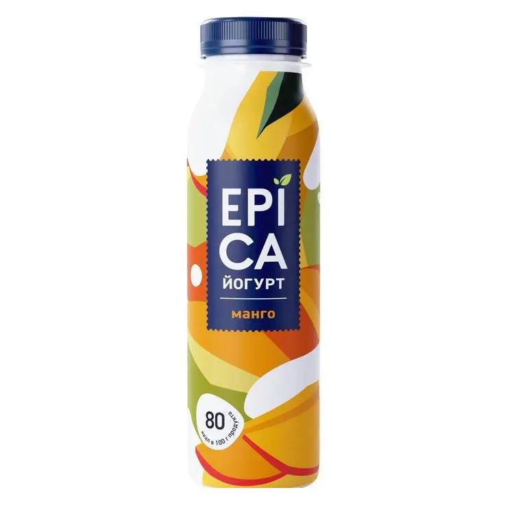 Йогурт Epica питьевой 2.5% Манго 260г