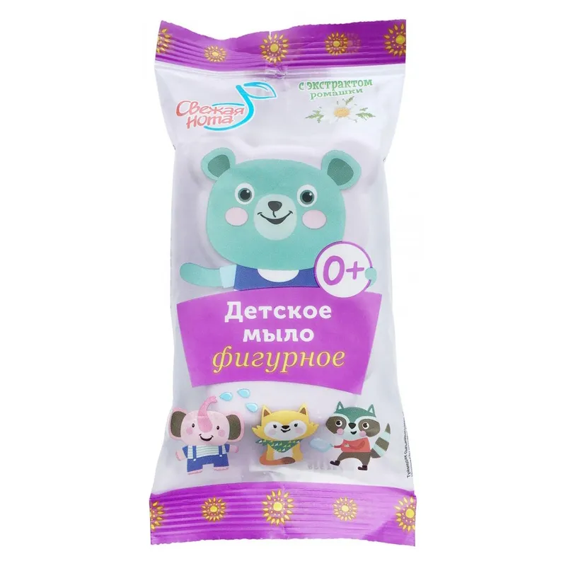 Крем-мыло фигурное Свежая нота "Мишка" 60г