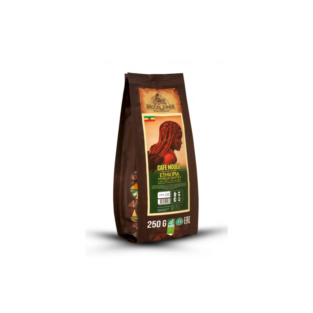 Кофе молотый Broceliande Ethiopia Yirgacheffe, 250 г