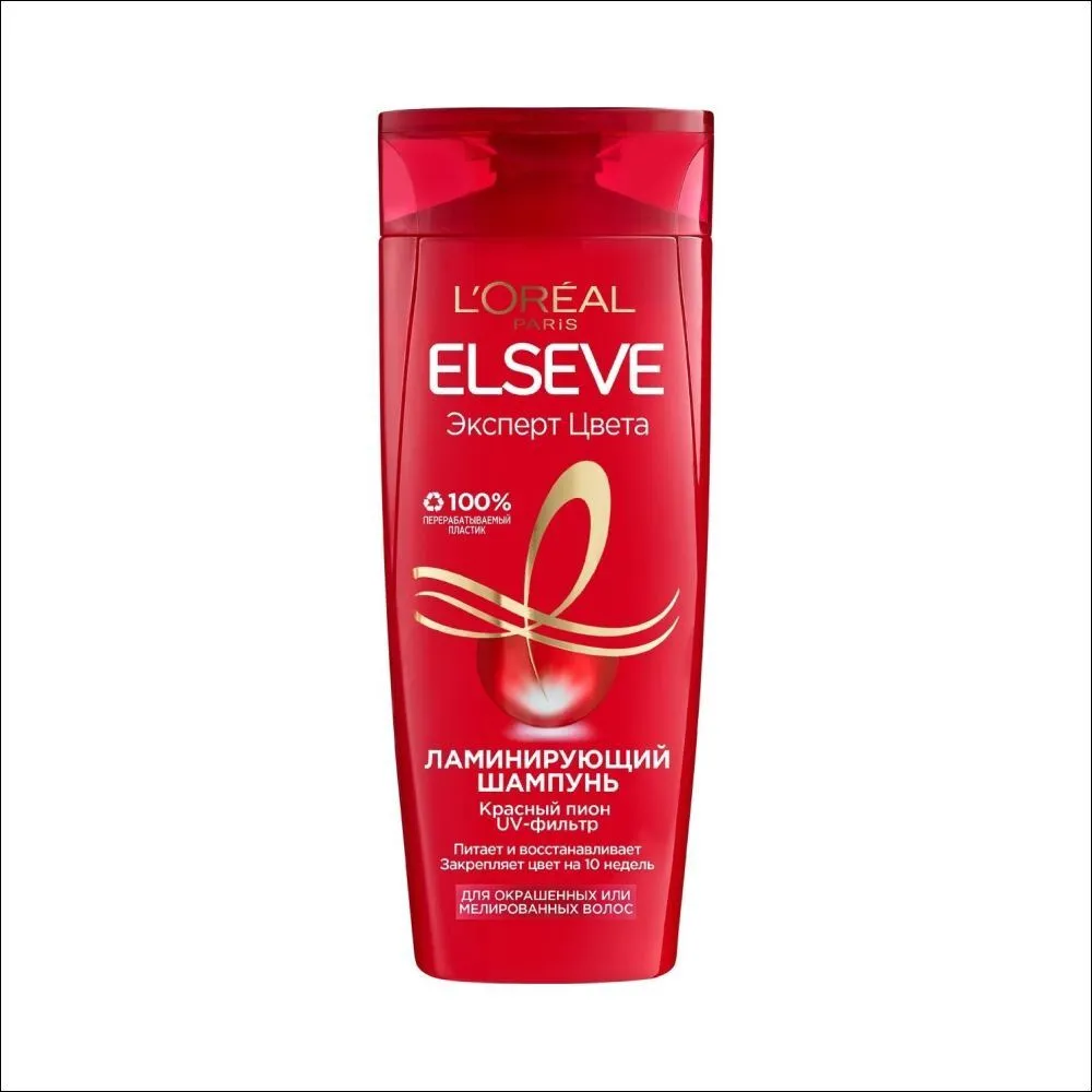 Шампунь Elseve 400мл Эксперт Цвета Ламинирующий