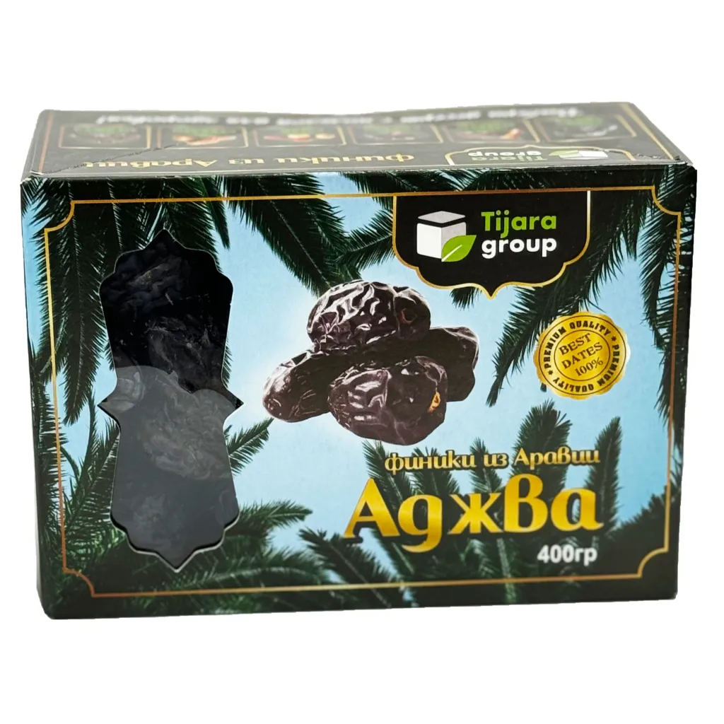 Финики Аджва Tijara Медина 400г