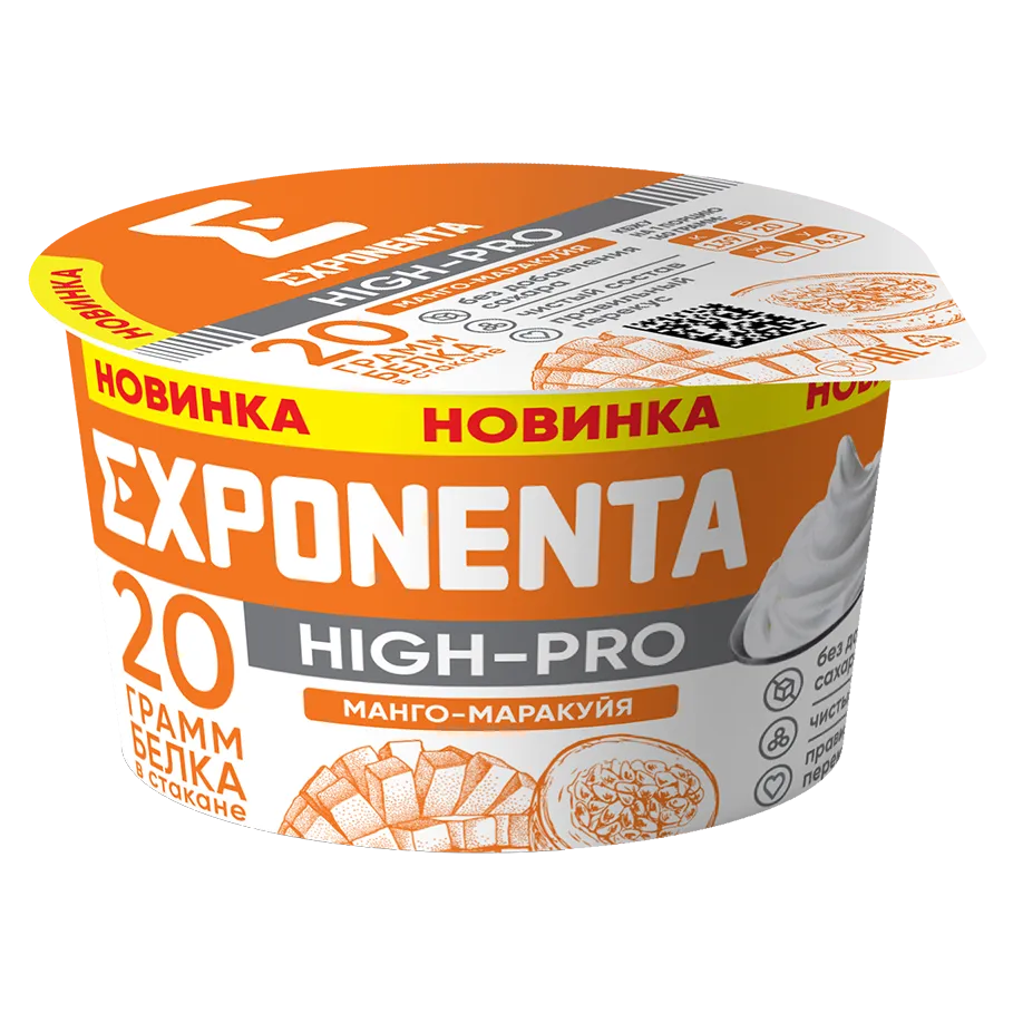 Продукт Exponenta High-pro манго маракуйя 160г