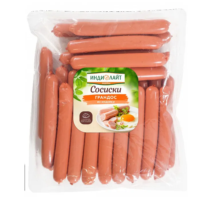 Сосиски Индилайт Грандос гву 990 г