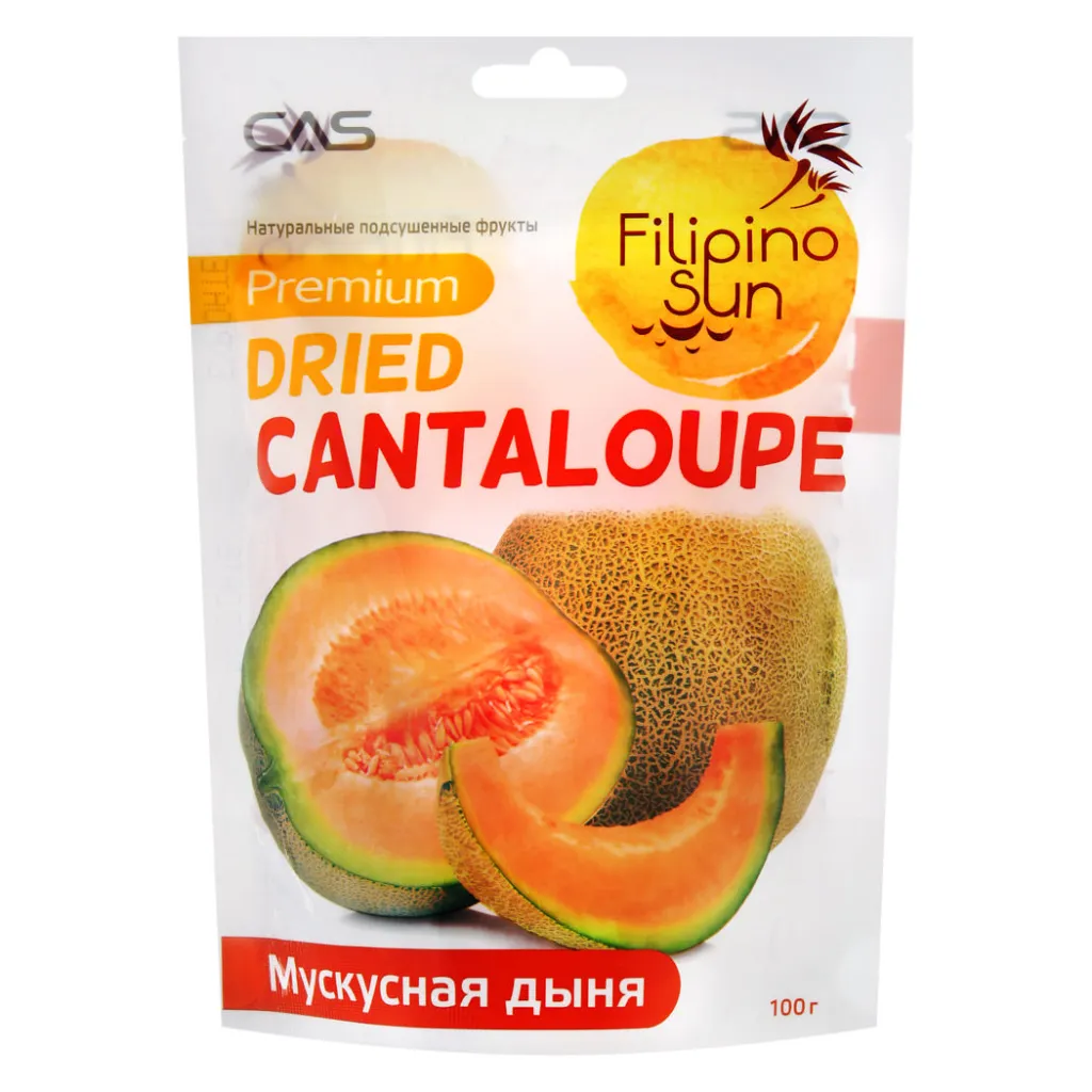Сухофрукт Filipino Sun Мускусная дыня м/у 100г
