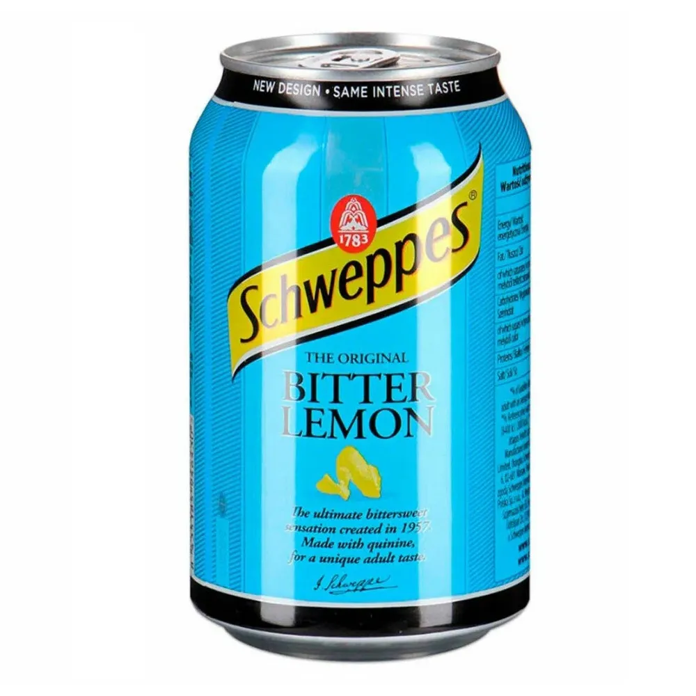 Напиток Schweppes ж/б 330мл bitter lemon