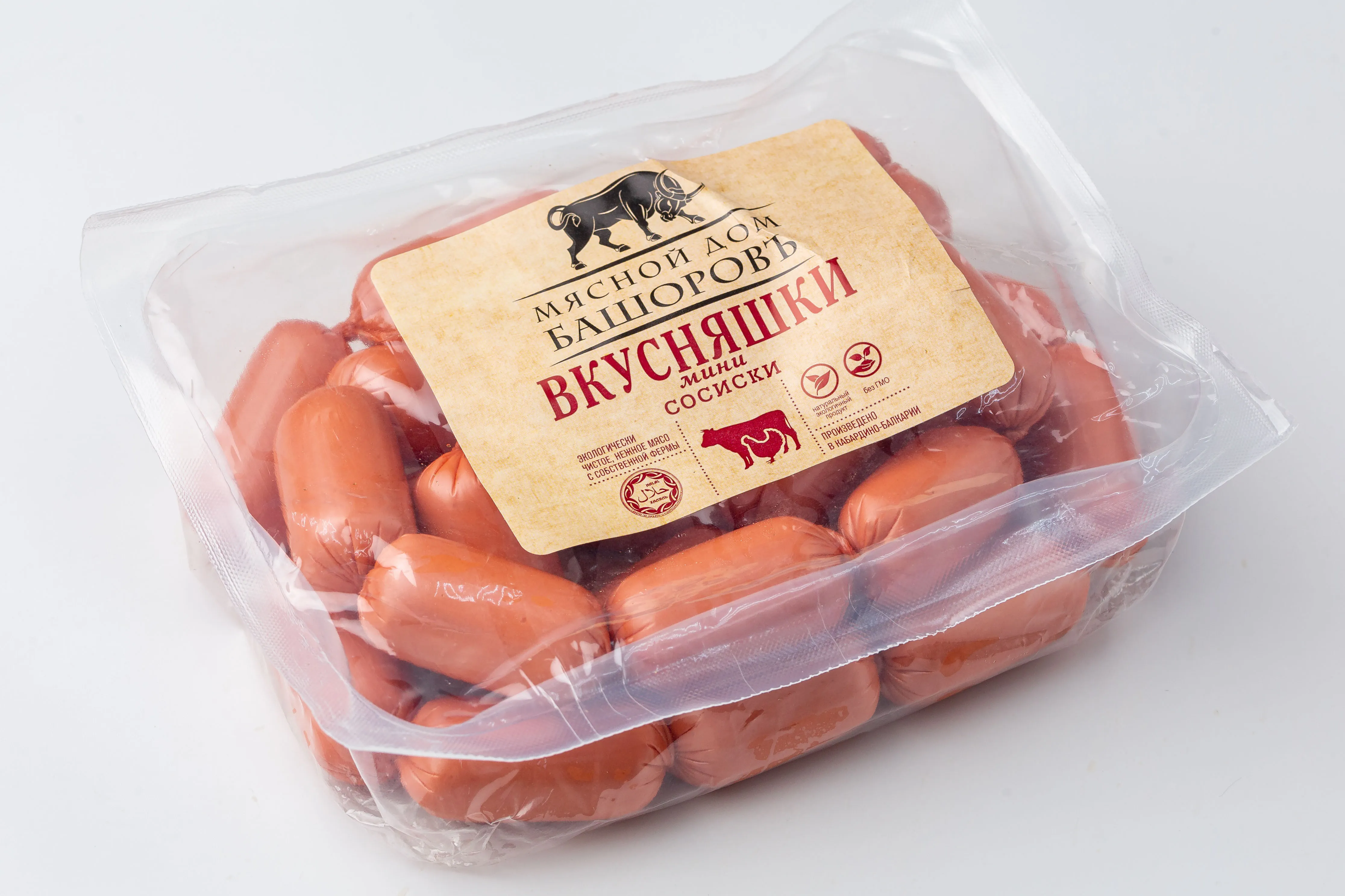 Сосиски Башоров Вкусняшки мини Халяль