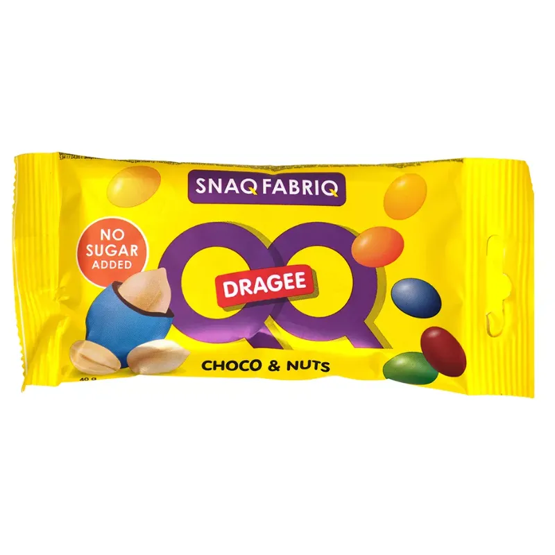 Драже Snaq Fabriq Арахис с молочным шок с разноцветной глазурью 40г