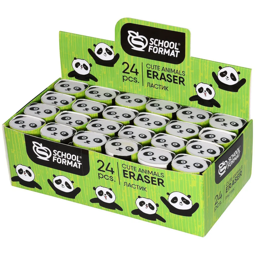 Ластик 5*2,6*1,6см Cute Animals Schoolformat 720 24