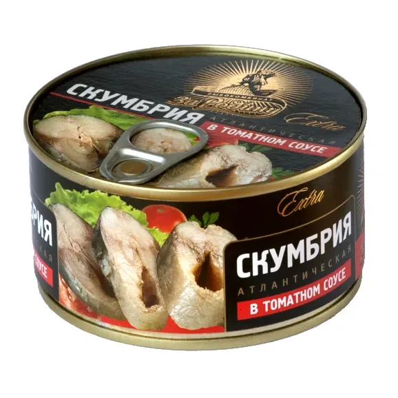 Скумбрия За Родину атлантич в т/с  ключ 185г