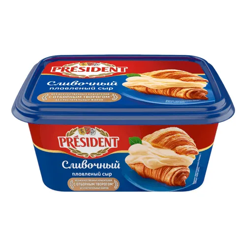 Сыр плавленый President Сливочный 400г