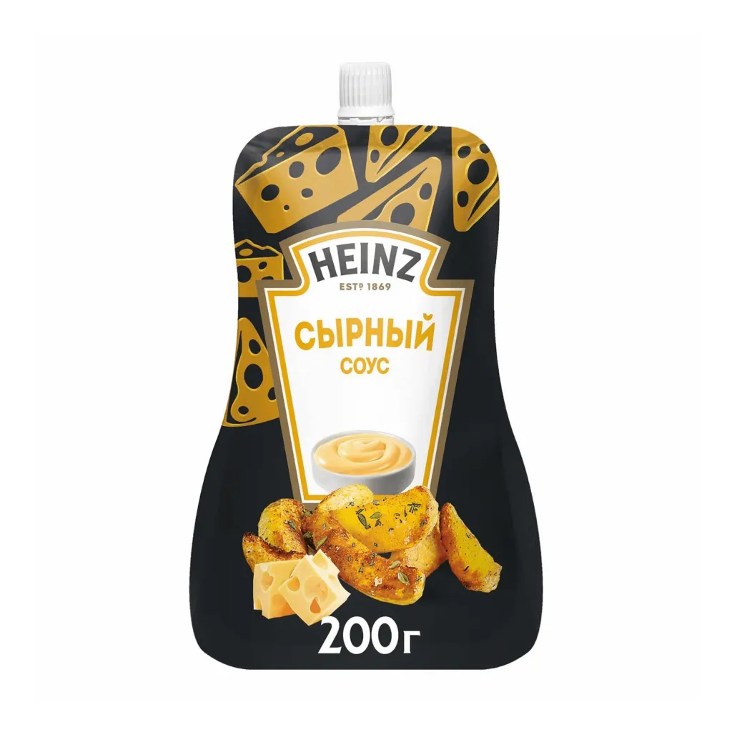 Соус Heinz д/п 200мл Сырный