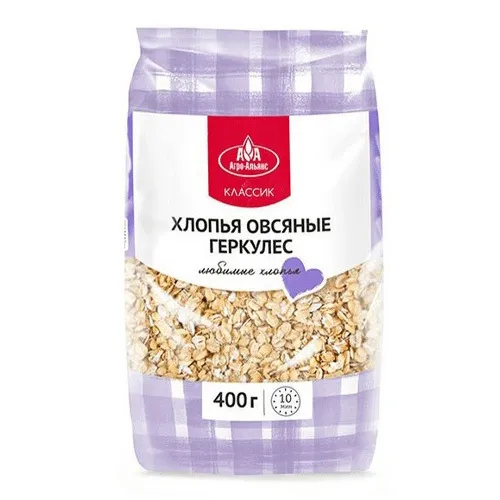 Хлопья Агроальянс Геркулес 400г