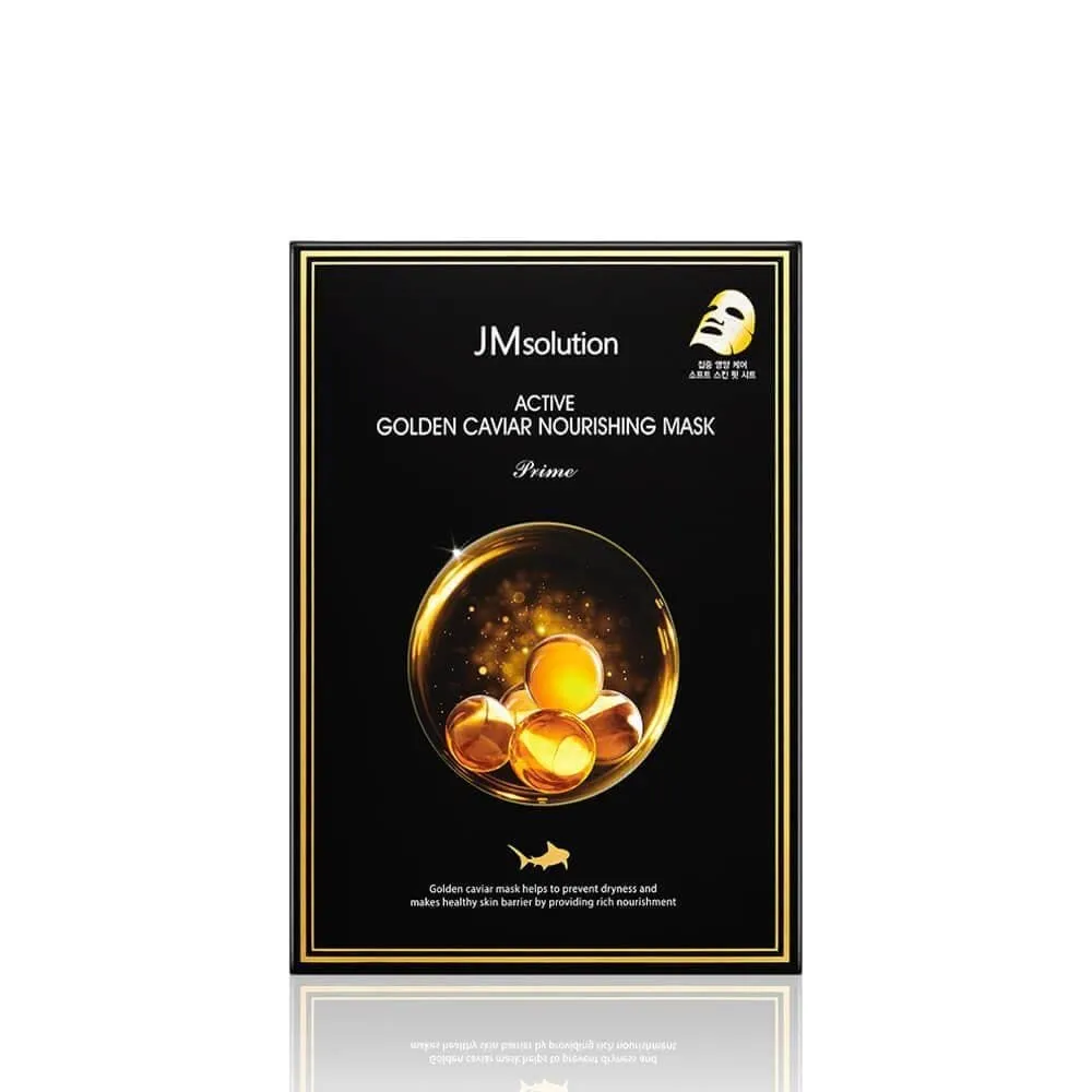 Маска для лица JMsolution с экстрактом икры и золотом
