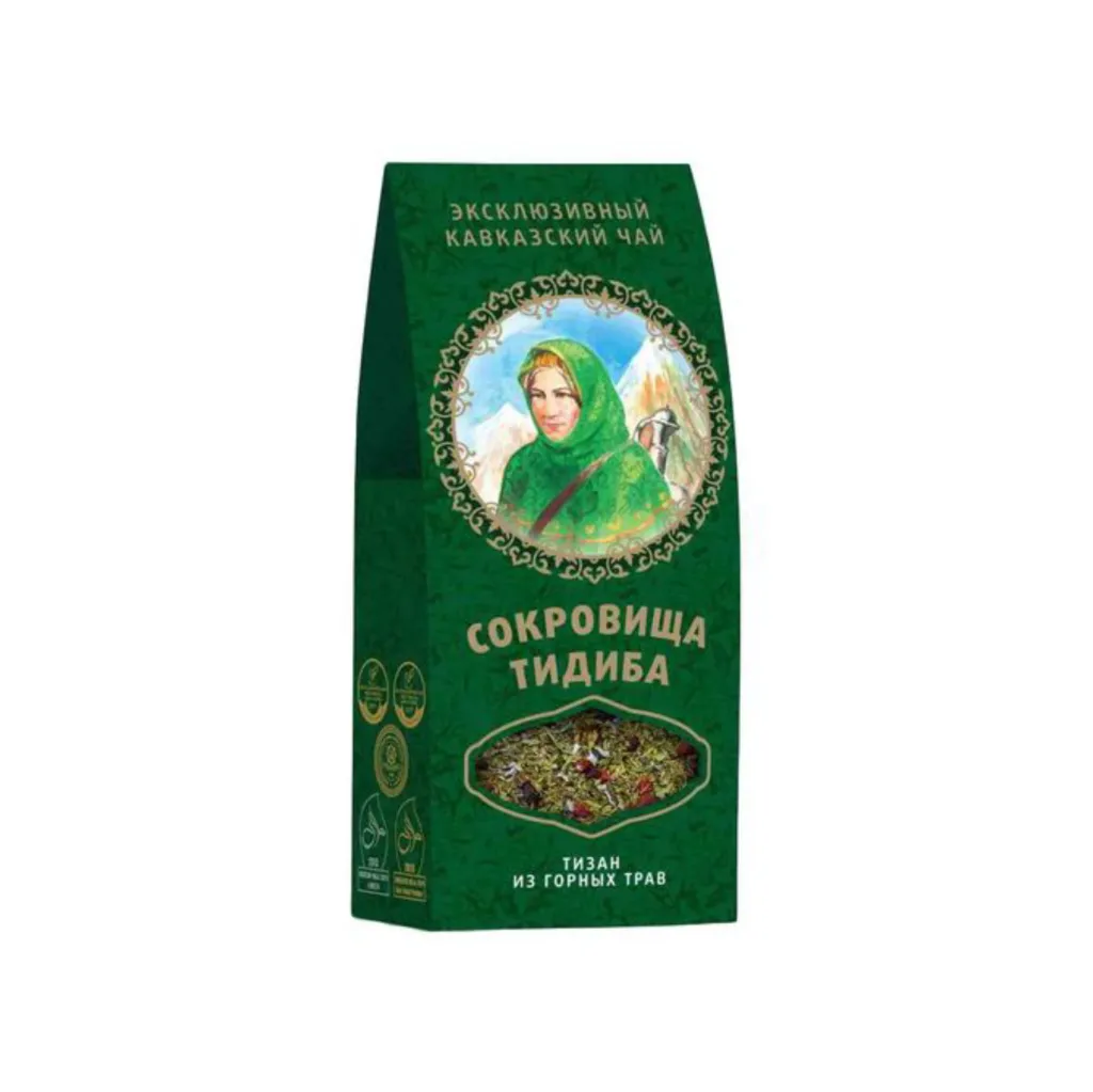 Чай из горных трав «Экокавказ» Сокровища Тидиба, 100 г