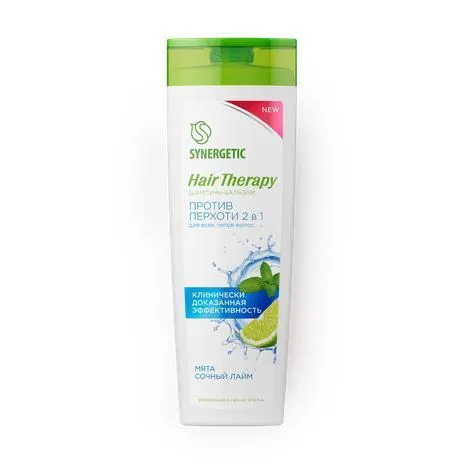 Шампунь-бальзам SYNERGETIC Против перхоти 2в1 400мл
